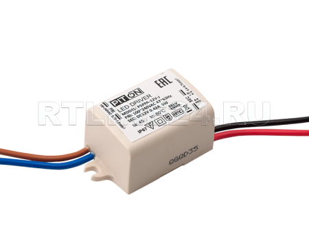 5 вт/ 0.42 a/ 12 в/ блок питания герметичный led piton/ ip 67
