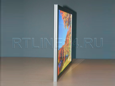 профиль frameled 2х сторон. (база+крышки)/ 3 м