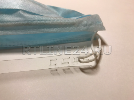 держатель для маски пластиковый универсальный cm-01. комплект 10 шт