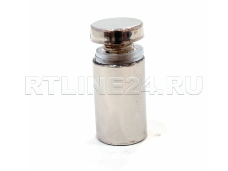 дистанц. держатель стальной 16*25 (цвет. серебро)