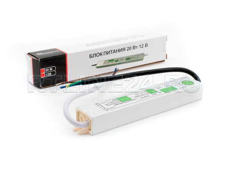20 вт/ 1.66 a/ 12 в/ блок питания герметичный led swg/ ip 67