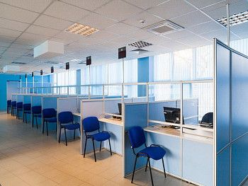 защитное стекло для экранов-перегородок из акрила 1 мм / 1,25 х 2,05 м