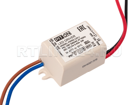 5 вт/ 0.42 a/ 12 в/ блок питания герметичный led piton/ ip 67