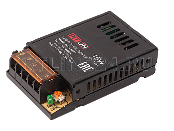 15 вт/ 1.25 a/ 12 в/ блок питания led piton/ip20