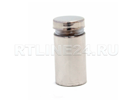 дистанц. держатель стальной 16*25 (цвет. серебро)